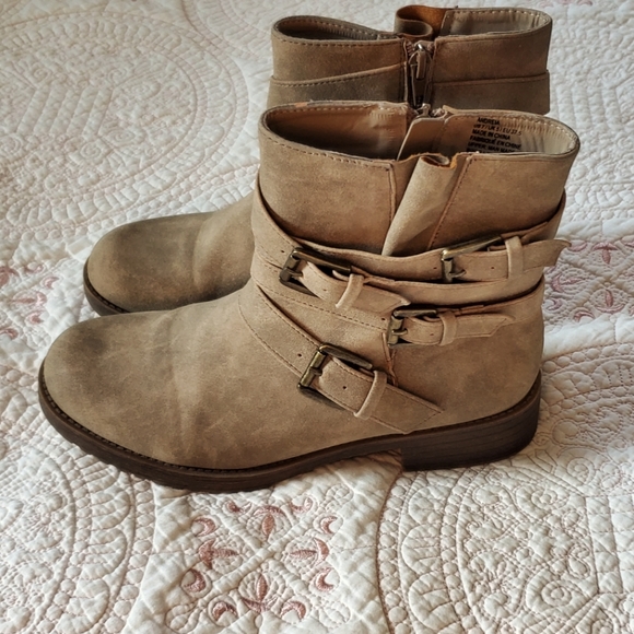 Ankle boots in Beige women's 7 - Picture 4 of 6